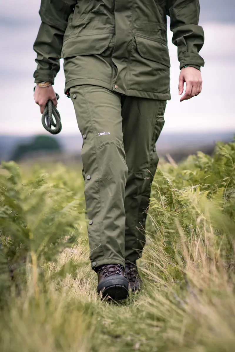 Dedito Waterproof Over Trousers Green